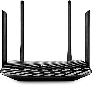 TP-Link ROTEADOR WIRELESS GIGABIT 10/100/1000 DUAL BAND MU-MIMO AC1300 EC225-G5, Cor: Preto