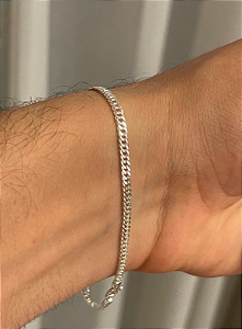 Pulseira Elo Duplo Grumet 3mm