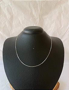 Corrente elo Cartier 1mm 50cm