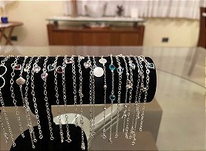 Kit 4 Pulseiras por R$173,99 prata 925 legítima