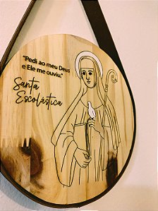 Santa Escolástica - Quadro decorativo