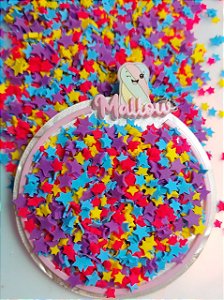 Micro estrelinhas cores vibrantes