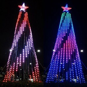 Árvore de Natal Pixel Digital 4,50 metros