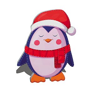 Pinguim Natalino - Linha Dia e Noite Natal