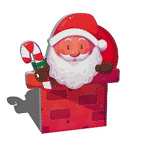 Papai Noel na Chaminé - Linha Dia e Noite Natal