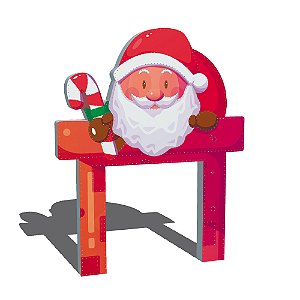 Papai Noel na Chaminé - Pórtico Instagramável
