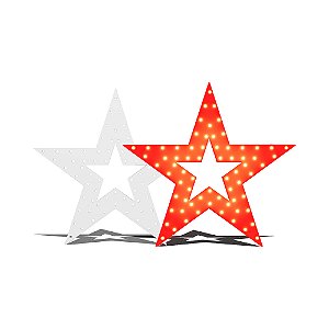 Estrela 5 - Enfeites de Fachada