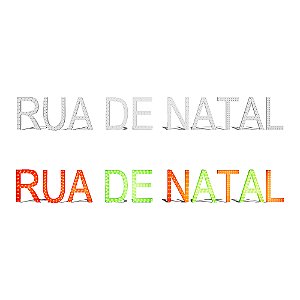 Rua de Natal - Enfeites de Fachada