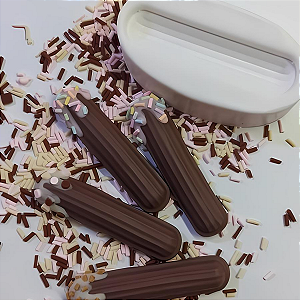 Molde Palitinho de chocolate