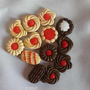 Molde Mini biscoitinhos da Sari