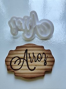 Marcador de tag Arroz