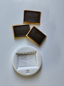 Molde Biscoito MK chocolate