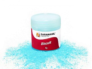 Corante em Pó Azul Turquesa 7g Saramanil