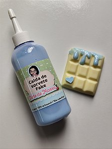 Calda de sorvete candy azul 100ml