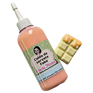 Calda de sorvete candy laranja