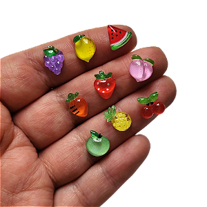 Micro frutinhas de resina