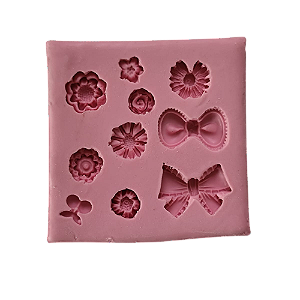 Molde de silicone mini detalhes