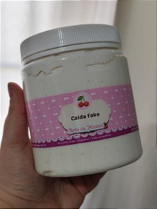 Calda fake branca 900 ml