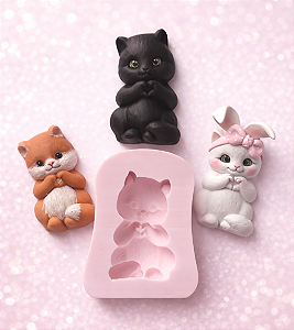 Molde Gatinho love