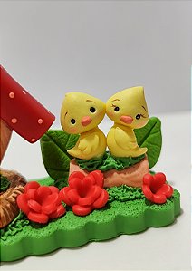 Molde mini passarinhos