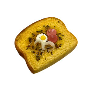 Fatia de pão gourmet G