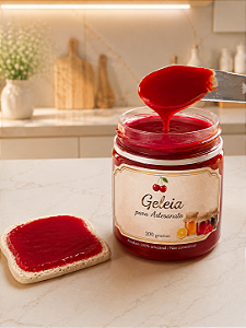 Geleia de frutas vermelhas