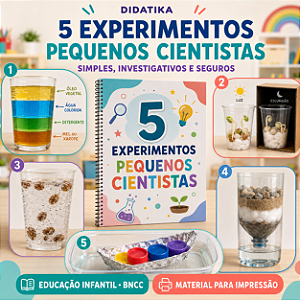 5 EXPERIMENTOS PARA PEQUENOS CIENTISTAS