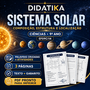 SISTEMA SOLAR – COMPOSIÇÃO, ESTRUTURA E LOCALIZAÇÃO | 9º ANO