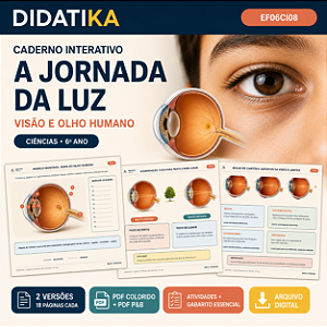 CADERNO INTERATIVO – A JORNADA DA LUZ: VISÃO E OLHO HUMANO - 6ºANO