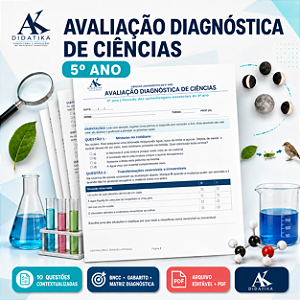 AVALIAÇÃO DIAGNÓSTICA DE CIÊNCIAS – 5º ANO