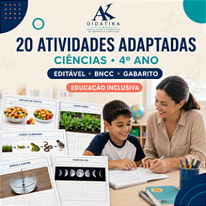 20 ATIVIDADES ADAPTADAS DE CIÊNCIAS – 4º ANO