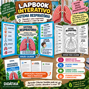 Lapbook Interativo – Sistema Respiratório
