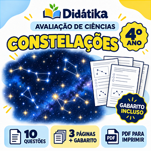 Avaliação de Ciências: Constelações – 4º Ano | Com Gabarito