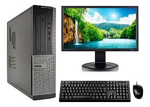 Cpu Dell 3010 Core I5 3.2ghz Ssd 120gb 4gb Monitor 19