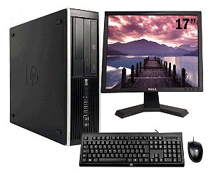 Cpu Hp Elite 8100 Core I5 1ªg 8gb 240gb Wifi + Monitor 17'