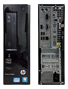 Computador Hp Slim Ddr3 Core I3 8gb Hd 320 Gravador Wifi