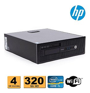 Cpu Hp Prodesk 600 Slim Core I5 4ªg 4gb 320gb Dvd-rw Wifi