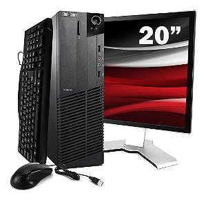 Cpu Lenovo M93p Core I5 4ªg 8gb 500gb + Monitor