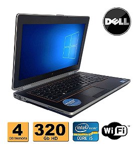 Notebook Dell E6420 Core I5 4gb Hd 320gb Hdmi