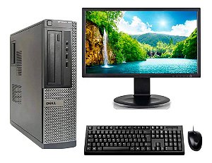Cpu Dell 390 Core I3 2ª G 4gb Ssd 240gb + Monitor 22