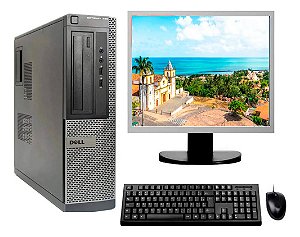 Cpu Dell Core I3 2ªg 8gb Ssd 120gb + Monitor 19  Quadrado