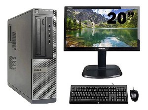 Cpu Dell Optiplex 390 Core I3 2ªg 4gb Ssd 240gb + Monitor