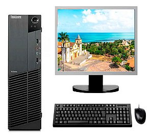 Cpu Lenovo Thinkcentre M91 Core I5 2ªg 8gb 120gb Monitor 17