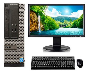 Cpu Dell Sff 3020 I5 4ª G 4gb Ssd 120gb Monitor 22