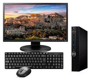 Kit Dell Mini Cpu 3050 I7 8gb 240gb Monitor 19 Teclado Mouse