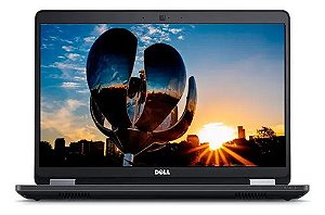 Notebook Dell E5470 Core I5 6th 8gb Ssd 240gb Hdmi Cor Preto