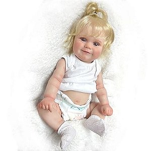 Bebê Reborn Realista Silicone Menina Tatiana