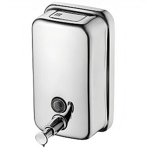 Dispenser Parede Álcool Em Gel Sabonete Liquido Inox 500ml