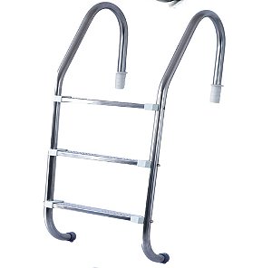 ESCADA 3 DEGRAUS INOX - PORCA E PARAFUSO
