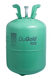 Fluido Gás Refrigerante Dugold R22CL 13,6kg ONU1018